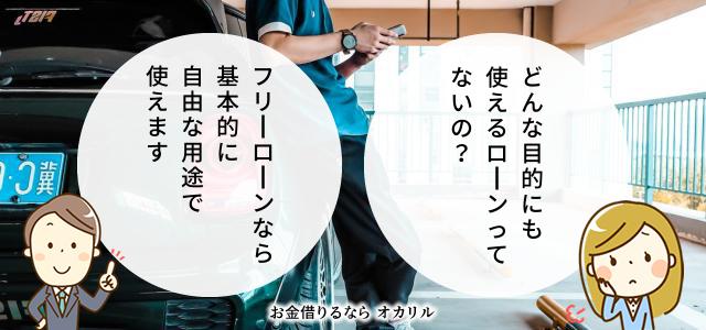 フリーローンでお金を借りる